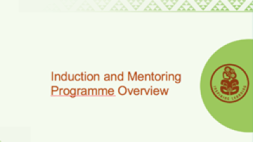 Resource Induction and Mentoring Programme Overview Image
